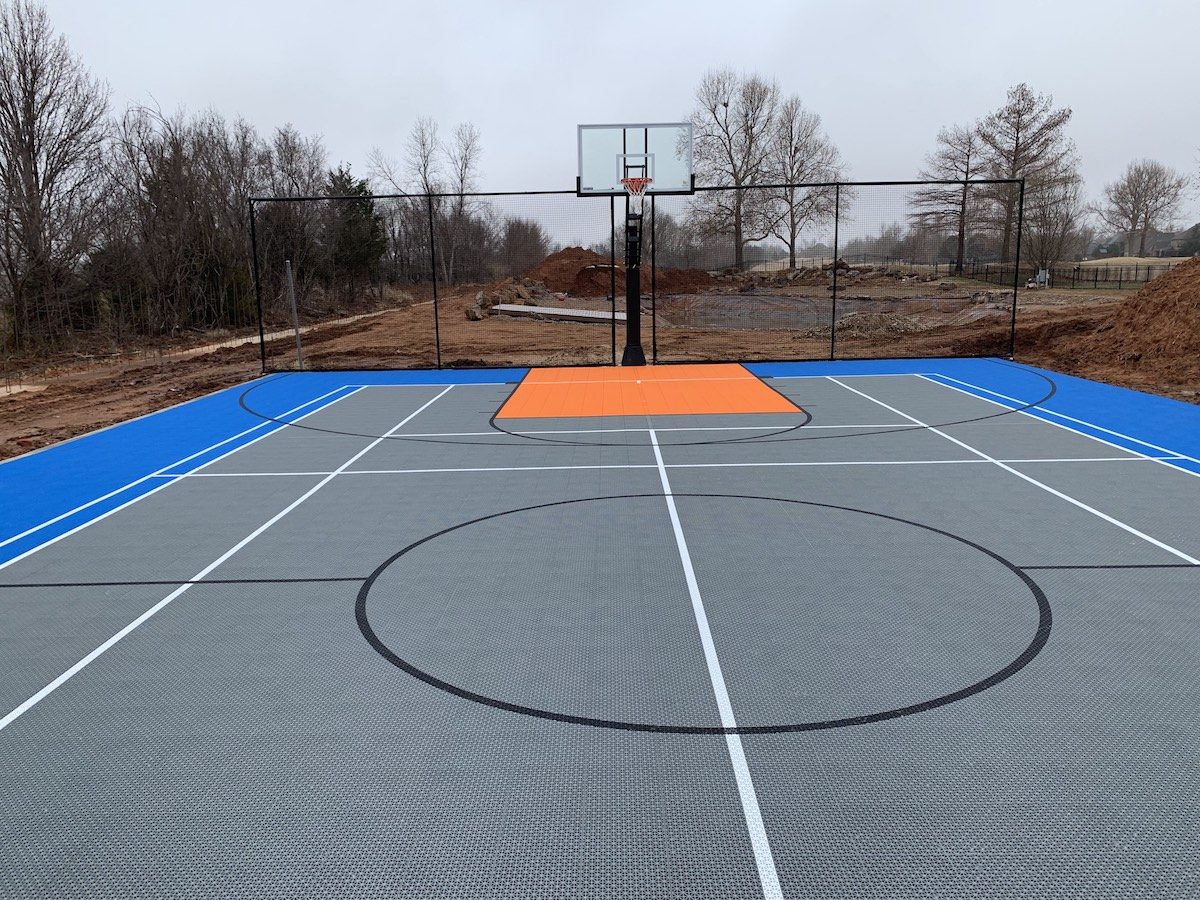 Residential Sport Court Edmond Platinum Playgrounds